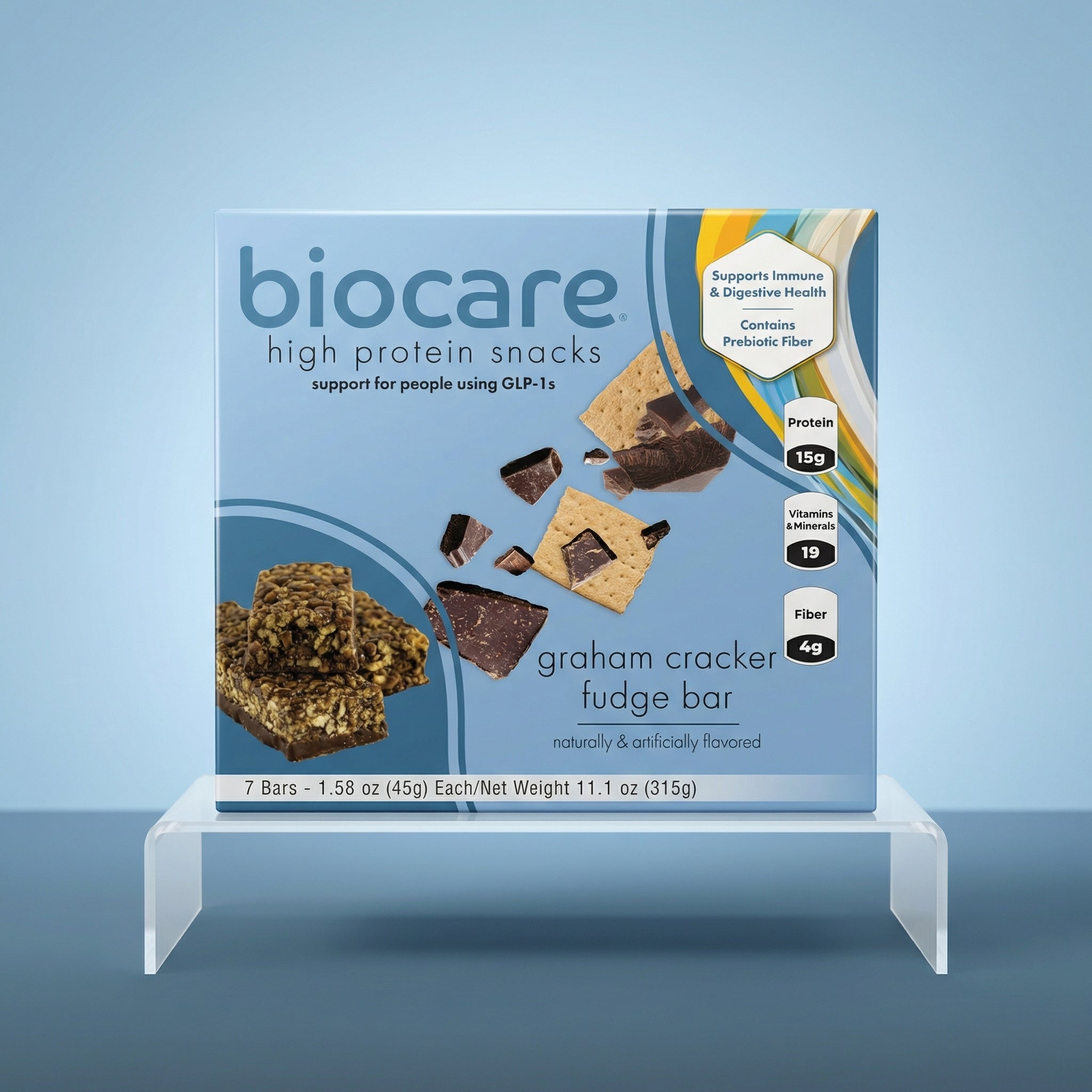 15G Protein Graham Cracker Fudge Bar