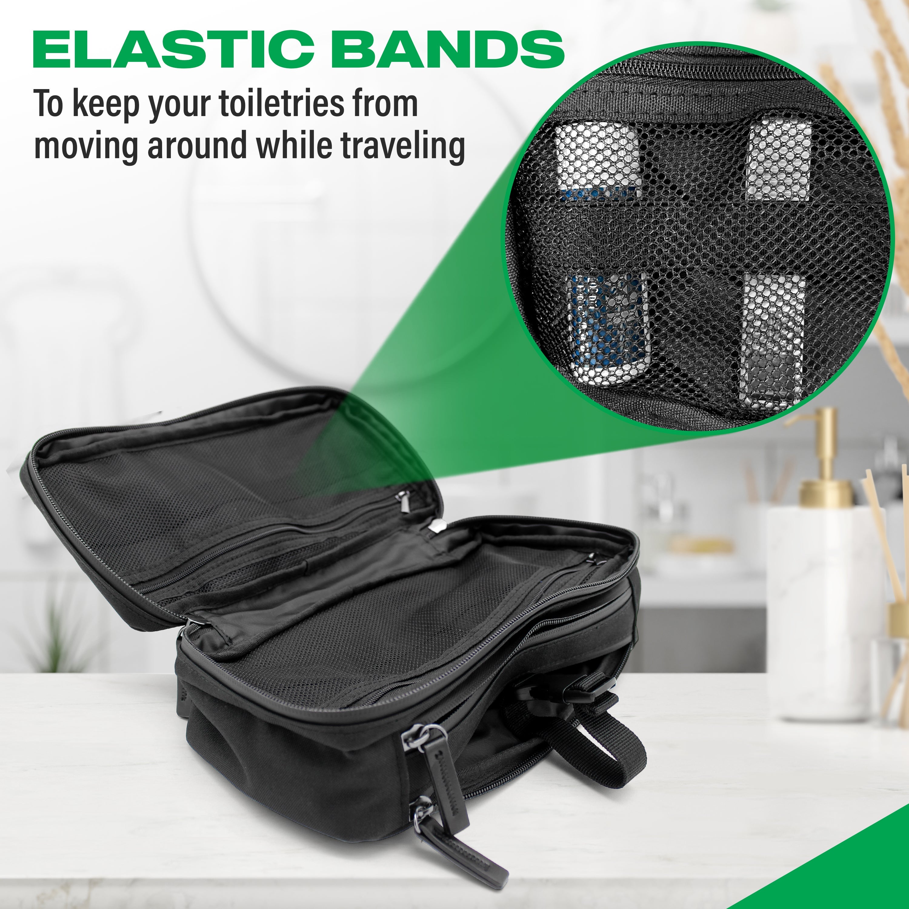 Compact Toiletry Travel Bag